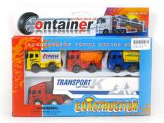 Pull Back Tow Truck Set