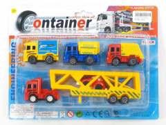 Pull Back Tow Truck Set