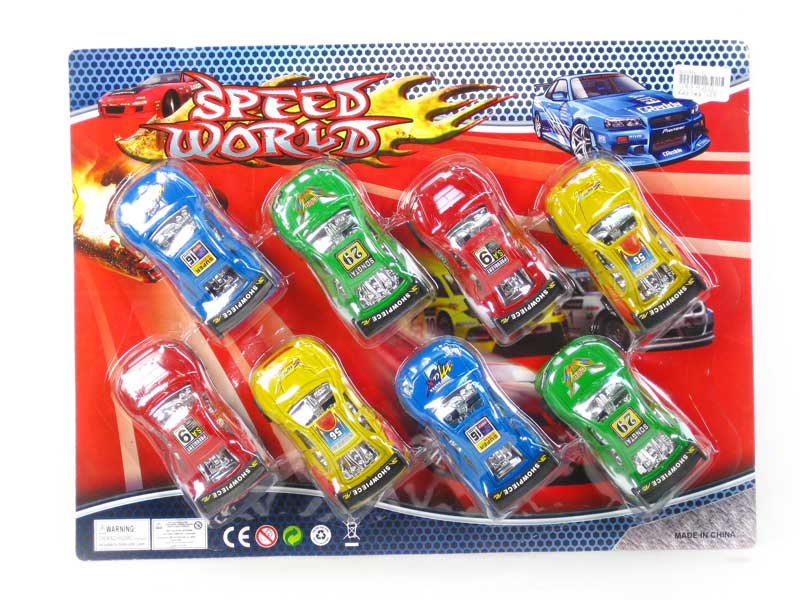 Pull Back Racing Car(8in1) toys