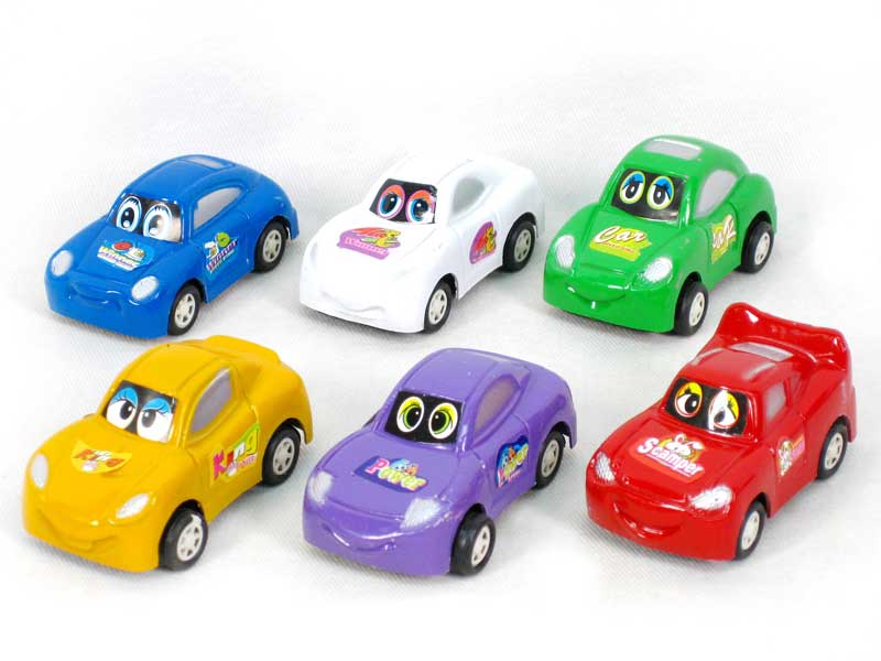 Pull Back Car(6in1) toys