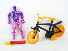 Pull Back Bike & Ballute toys