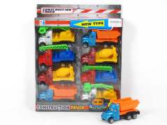 Pull Back Construction Car(8in1) toys