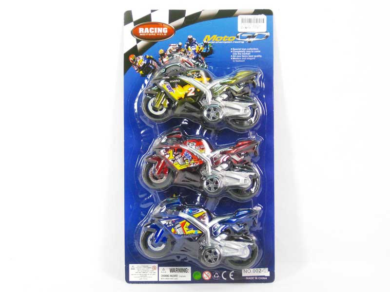 Pull Back Motorcycle(3in1) toys