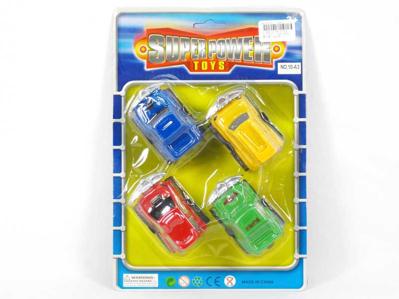 Pull Back Car(4in1) toys