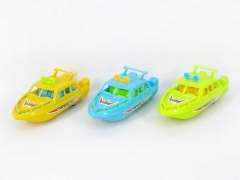 Pull Back Boat(3C) toys