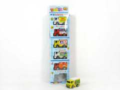 Pull  Back Container Car(6in1)