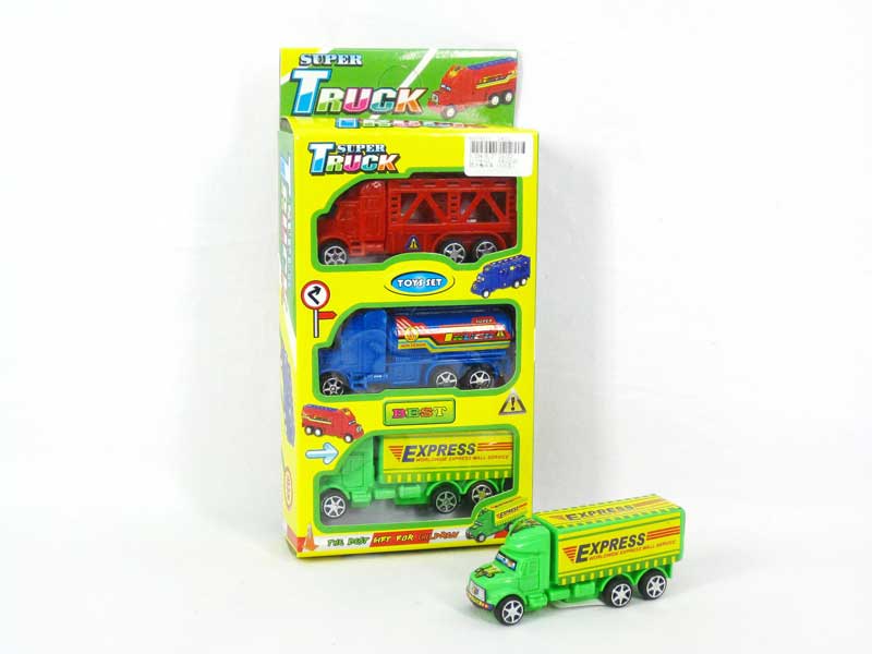Pull Back Tow Truck(3in1) toys