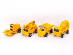 Pull Back Construction Car(4S) toys