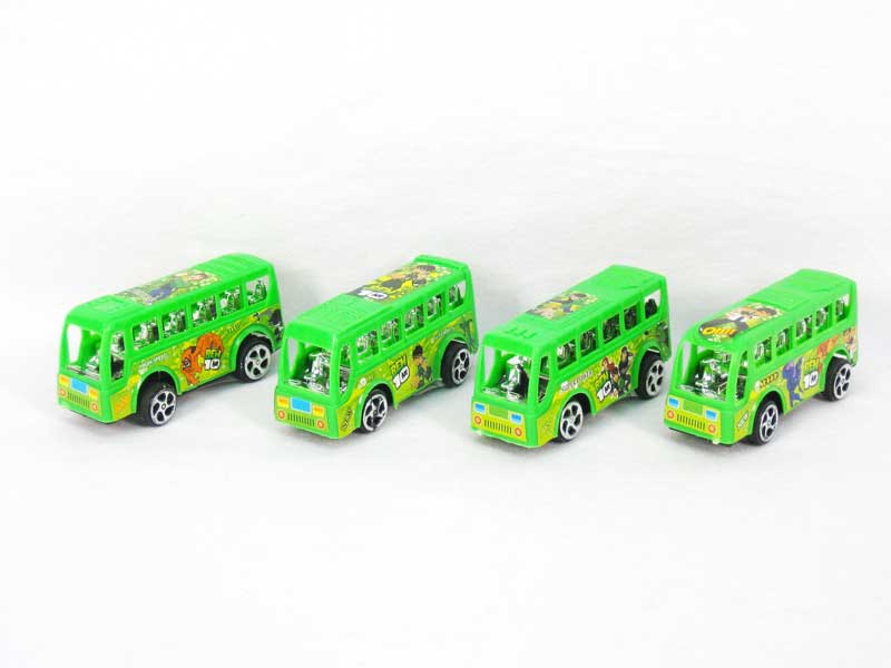 Pull Back Bus(4S) toys