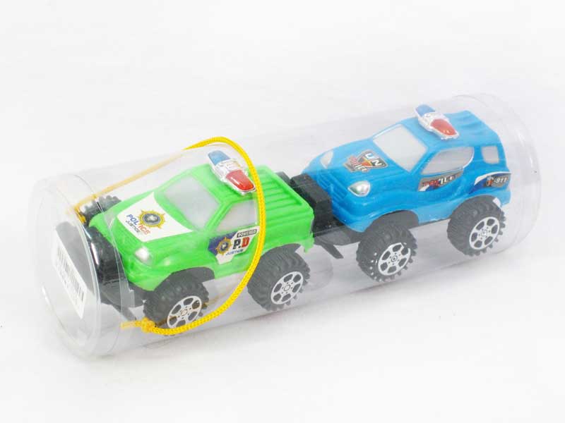 Pull Back Cross-country Police Car(2in1) toys