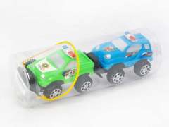 Pull Back Cross-country Police Car(2in1)