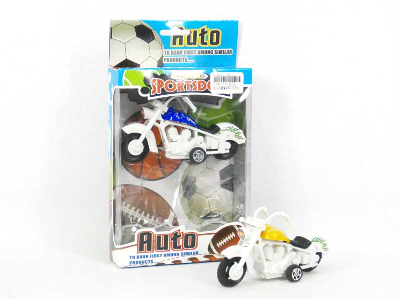 Pull Back Motorcycle(2in1) toys