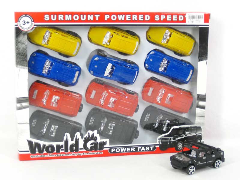 Pull Back Car(12in1) toys