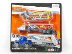 Pull Back Container & Tank(2in1) toys