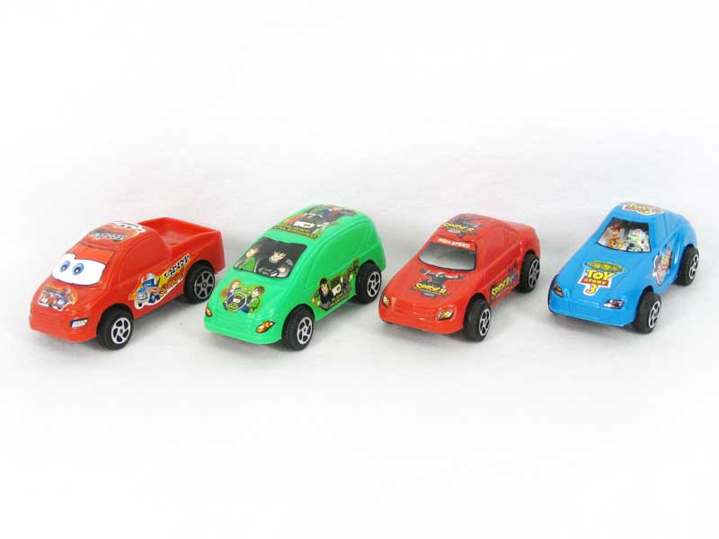 Pull Back Car(4in1) toys