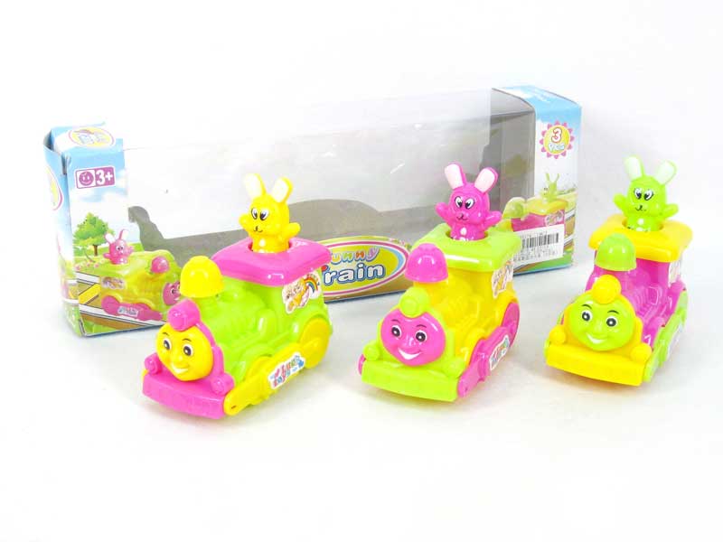 Pull Back Train(3in1) toys
