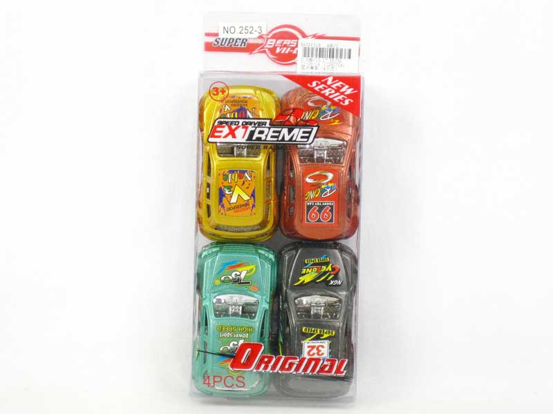 Pull Back Racing Car(4in1) toys