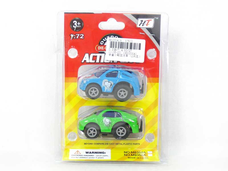 Die Cast Car Pull Back(2in1) toys