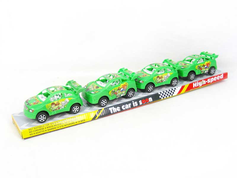 Pull Back Racing Car(4in1) toys