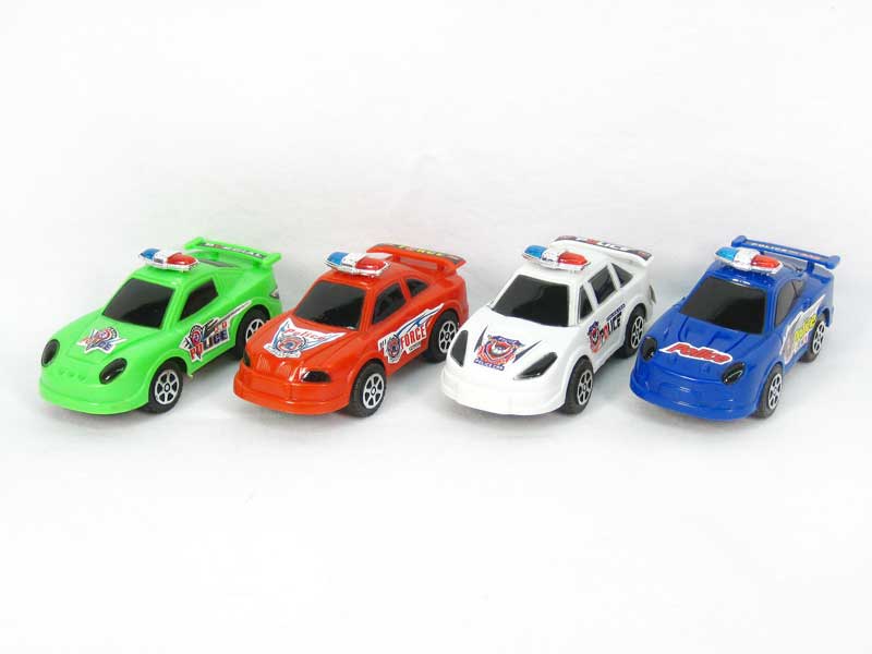Pull Back Police Car(4S4C) toys