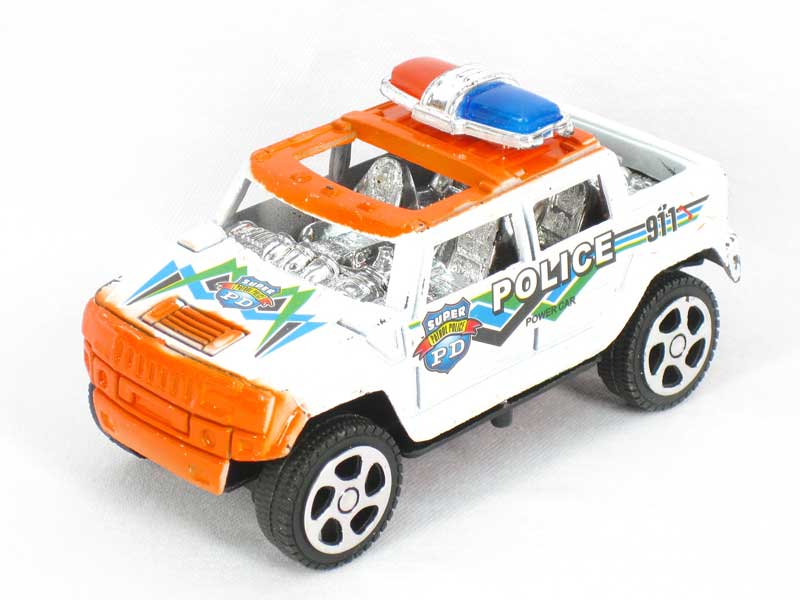 Bull Back Police Car(2S4C) toys
