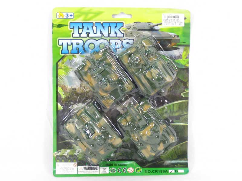 Pull Back Tank(4in1) toys
