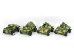 Pull Back Tank(4S) toys