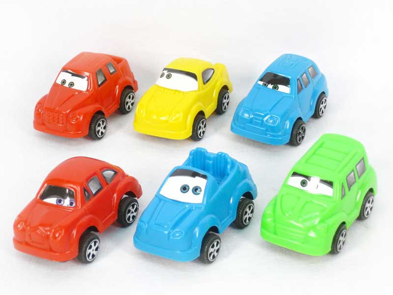 Pull Back Car(6in1) toys