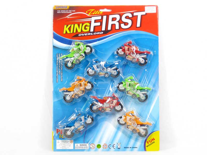 Pull Back Motorcycle(8in1) toys