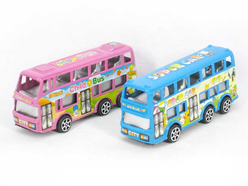 Pull Back Bus(2S2C) toys