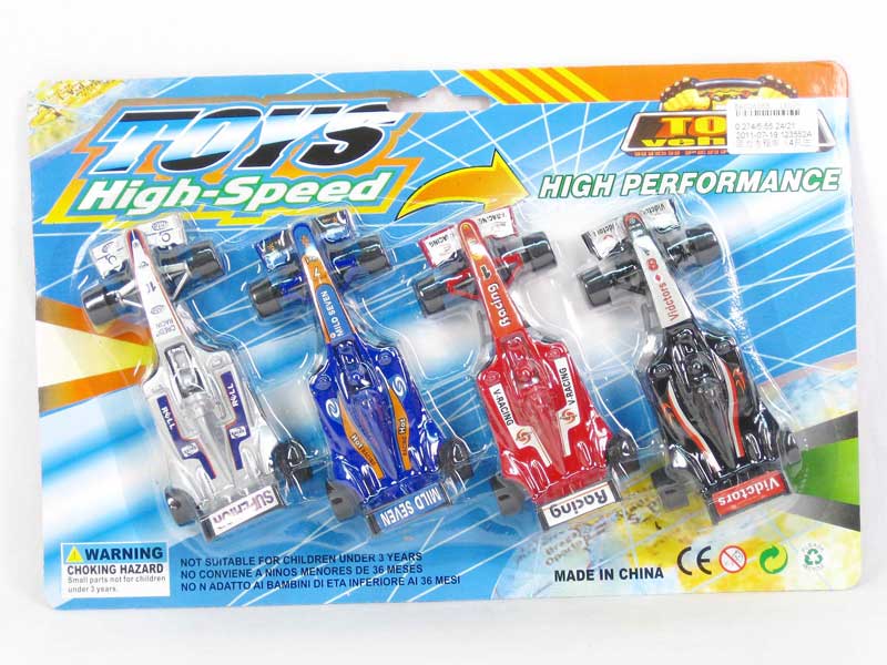 Pull Back Equaion Car(4in1) toys