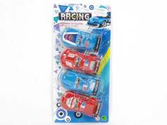 Pull Back Police Car(4in1) toys