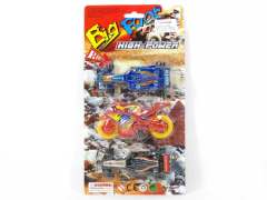 Pull Back Equation Car & Pull Back Motorcycle(3in1)