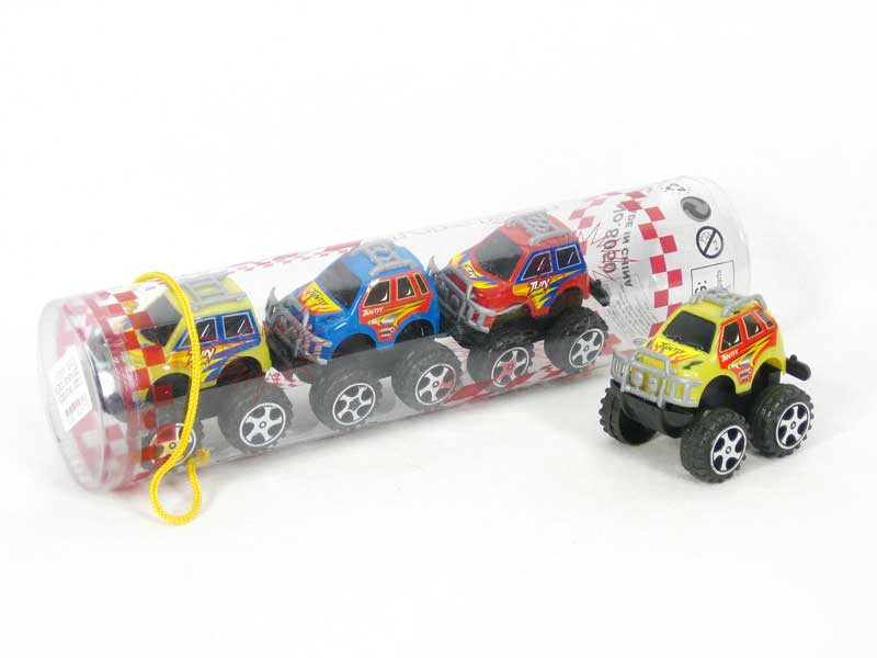 Pull Back Car(4in1) toys