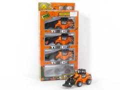 Pull Back Construction Truck(4in1) toys