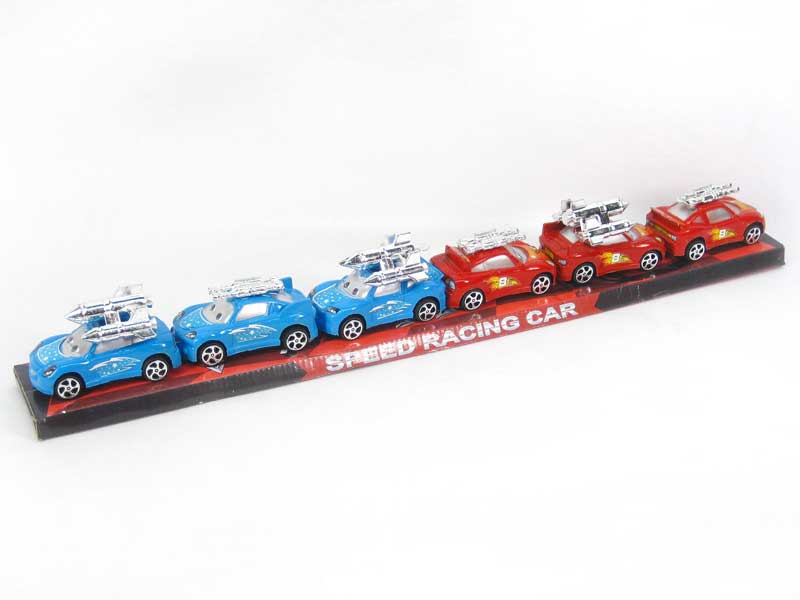 Pull Back Racing Car(6in1) toys