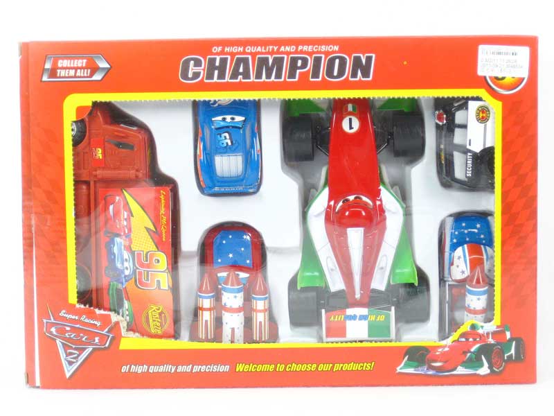 Pull Back Car(6in1) toys