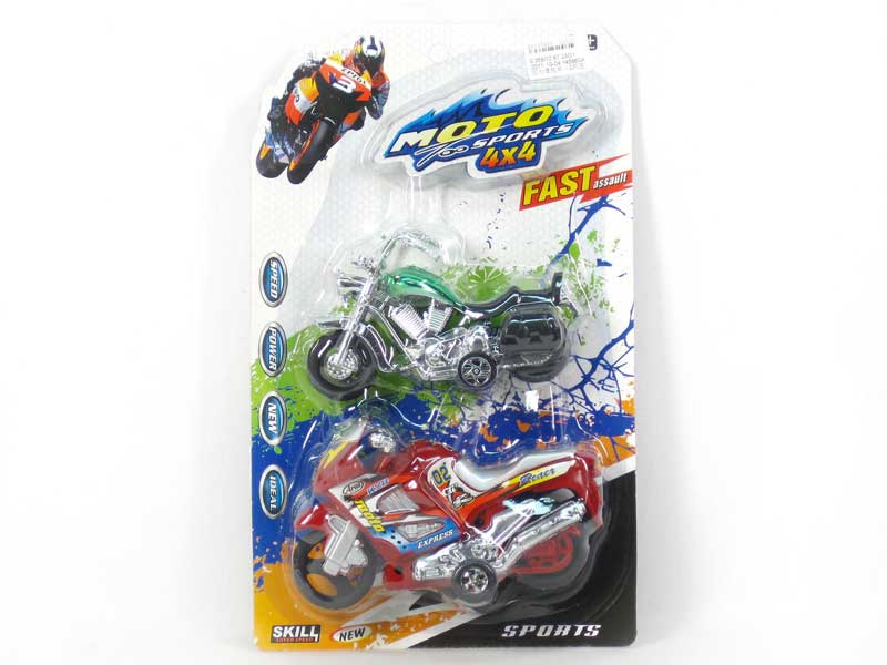 Pull Back Motorcycle(2in1) toys