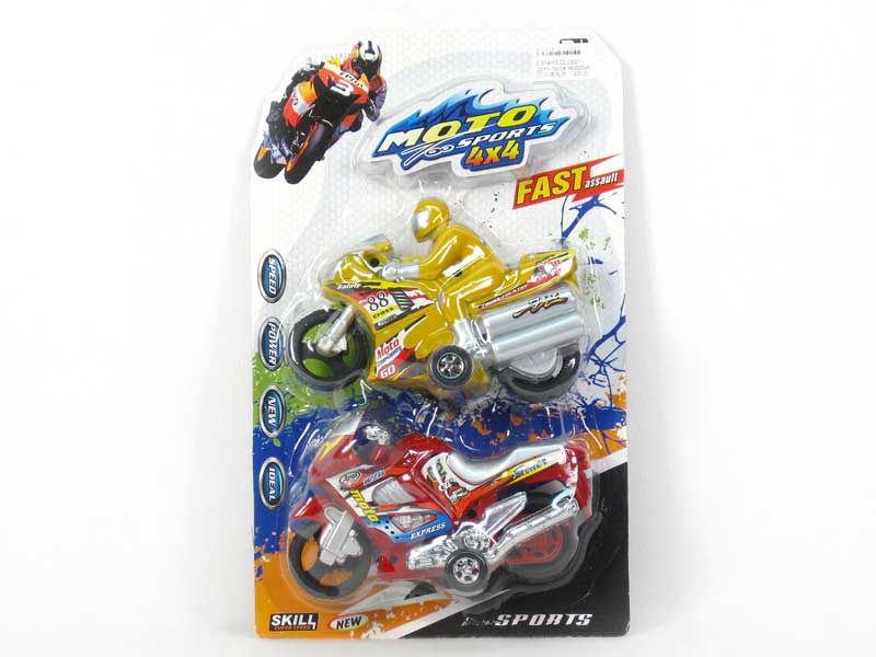 Pull Back Motorcycle(2in1) toys