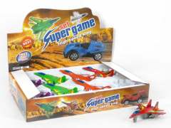 Pull Back Plane(16in1) toys