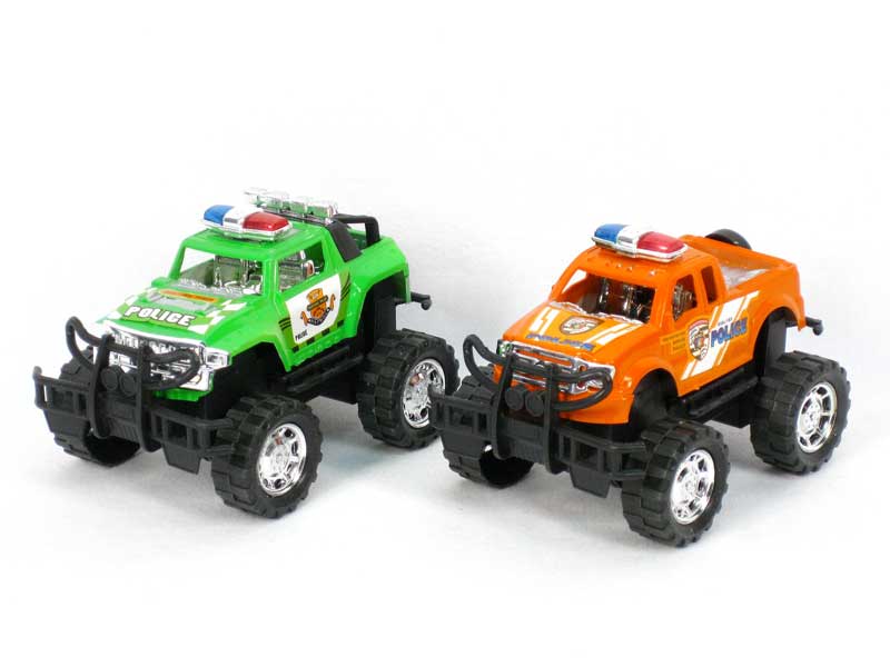 Pull Back Cross-Country Police Car(2in1) toys