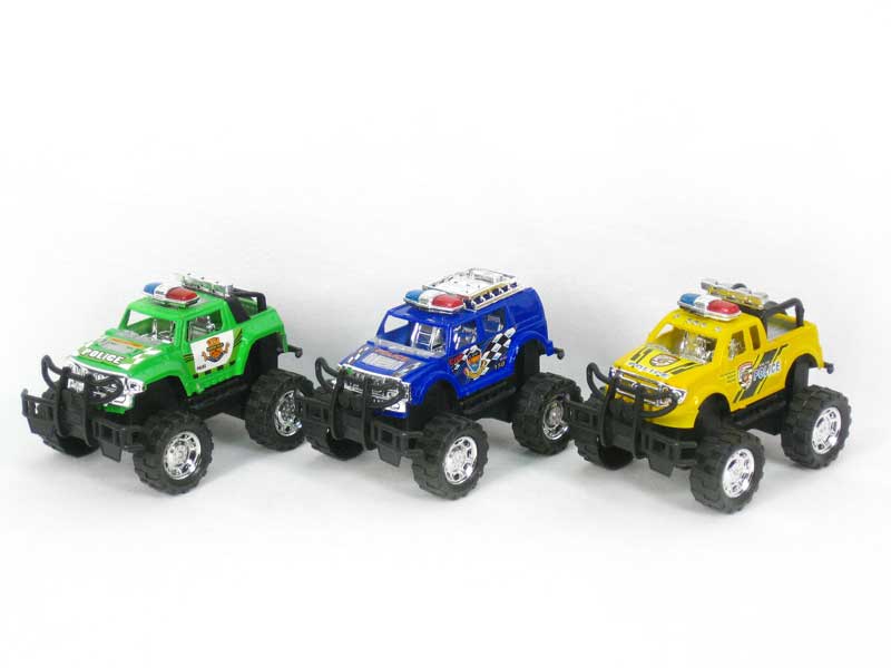 Pull Back Cross-Country Police Car(6S6C) toys