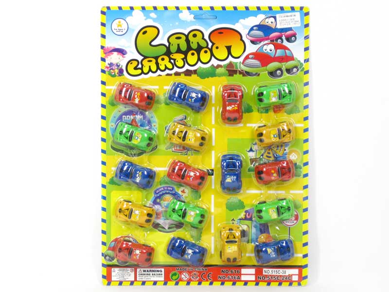 Pull Back Car(18in1) toys