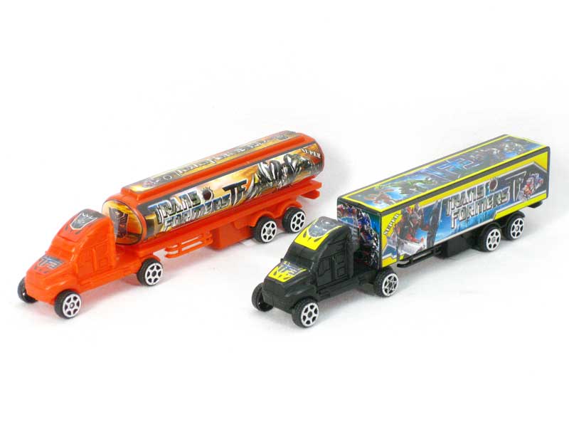 Pull Back Container & Truck(2in1) toys