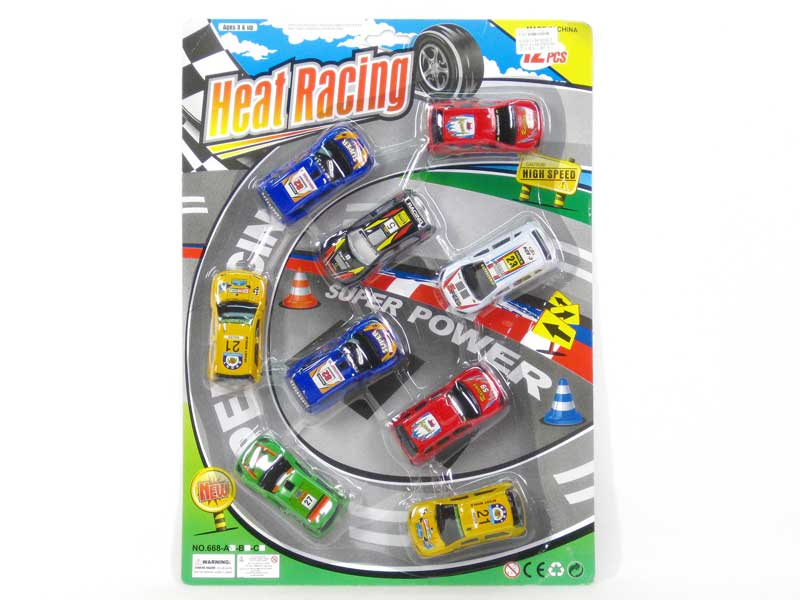Pull Back Racing Car(9in1) toys