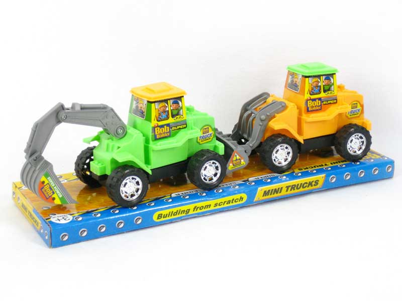 Pull Back Construction Truck(2S4C) toys