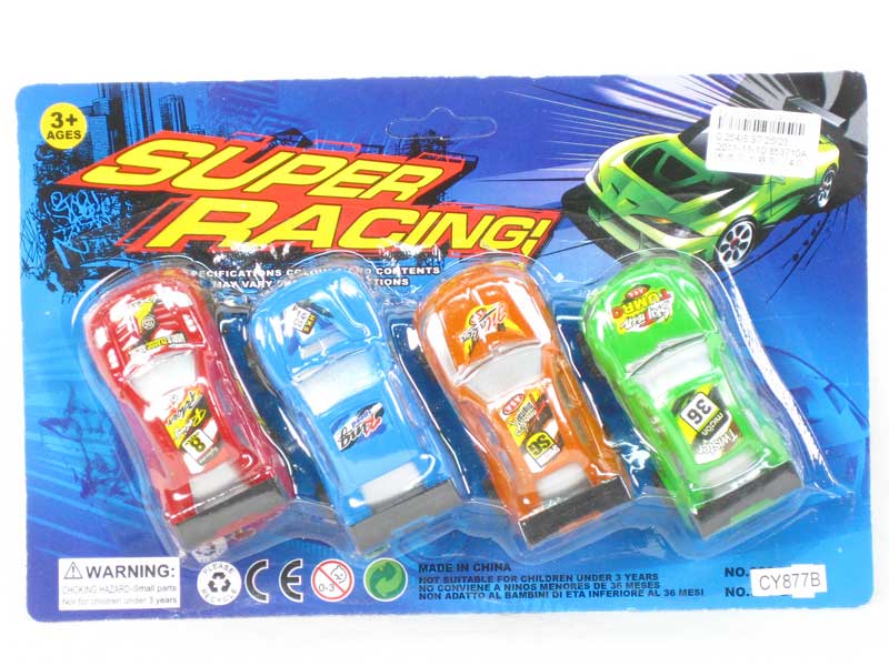 Pull Back Racing Car(4in1) toys