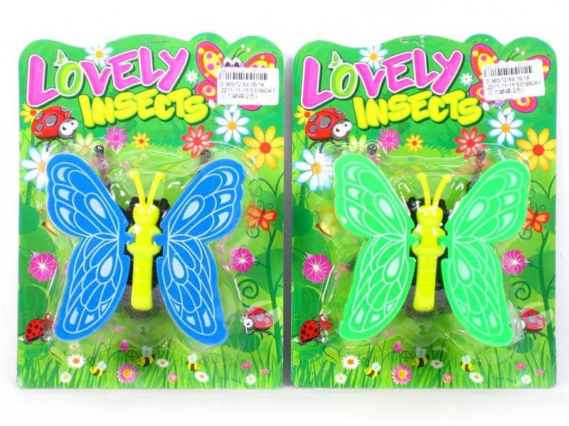 Pull Back Butterfly(2C) toys