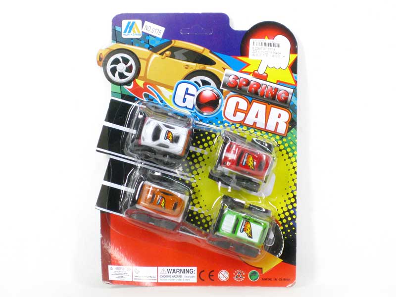 Pull Back Car(4in1) toys