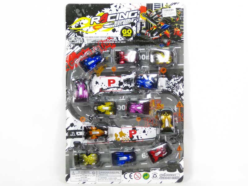 Pull Back 4Wd Car(12in1) toys